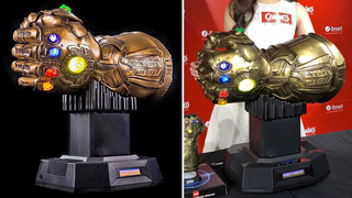 Your Playlist Will Rule the Universe With This $4,000, 53-Pound, Infinity Gauntlet Bluetooth Speaker